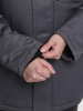 Куртка зимняя Бригада NEW (тк.Смесовая,210), т.серый/красный (ЧЗ)